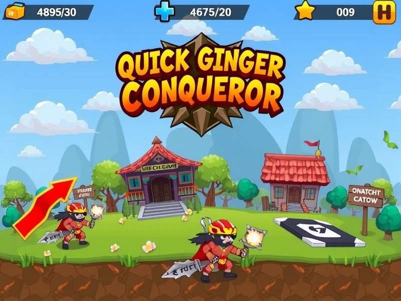 Quick Ginger Zoom Conqueror gameplay screenshot